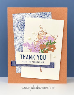 6 Stampin' Up! Heart & Home Suite ~ Blessings of Home Cards + Sunday Stamping Video ~ www.juliedavison.com #stampinup #sundaystamping
