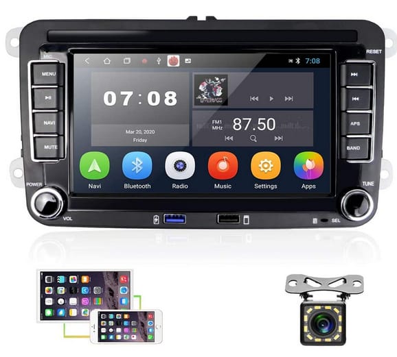 Rimoody Android 10.0 Car Stereo with Bluetooth GPS