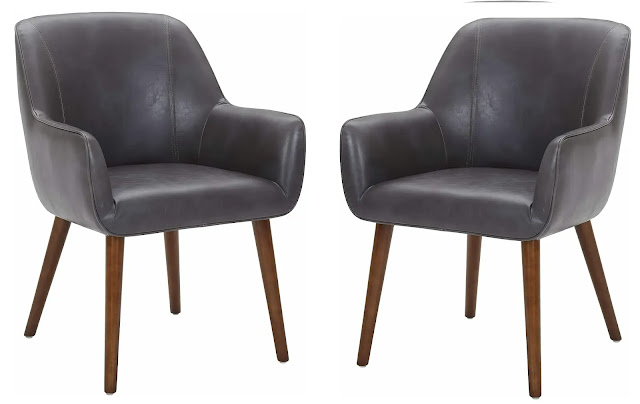 2. Rivet Julie Swope Accent Dining Mid Century Modern Chair