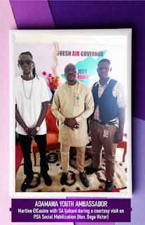 Entertainment News: Martino Elcasino - Adamawa's New Youth Ambassador