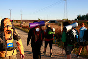 . from León to Santiago de Compostela. Most of the walking was through the . (caminodesantiago )