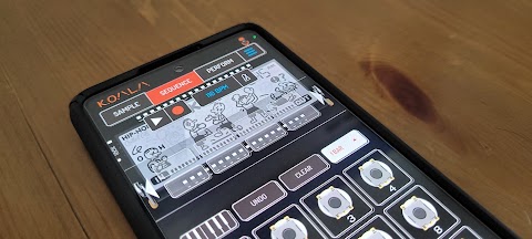 PO-33 KO! Koala Sampler Background Skin