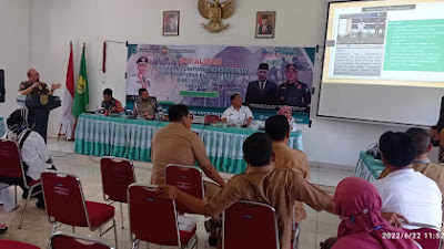 Pemkab Muba Sosialisasikan Perda dan Perbub di Kecamatan Lais