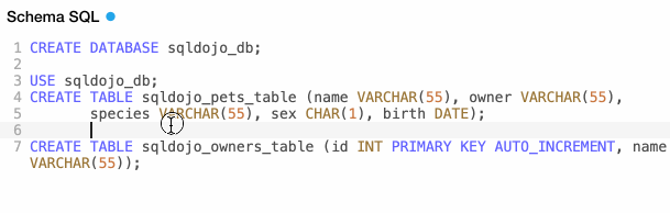 Drop Table in MySQL Dialect