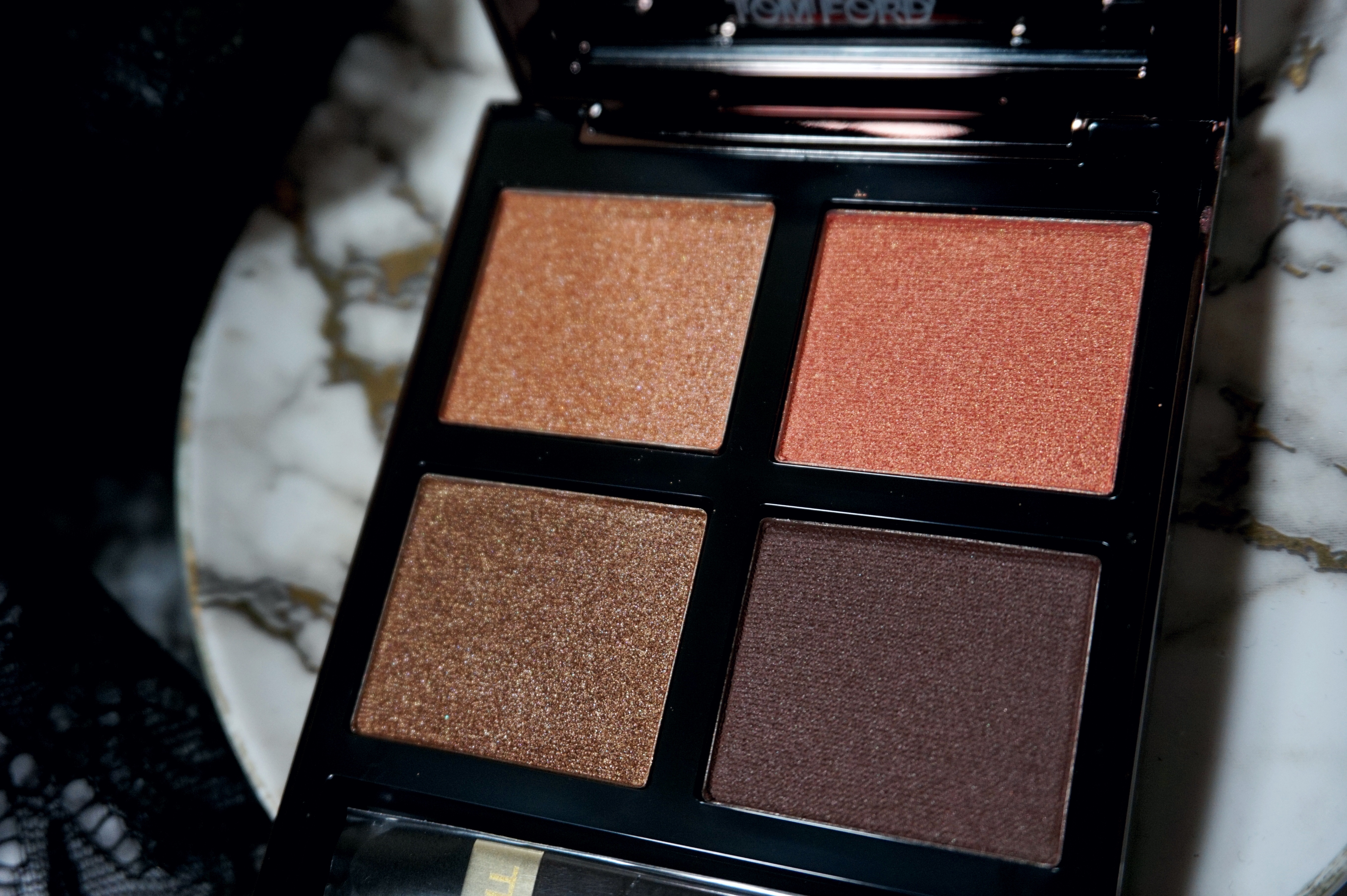 Tom Ford Eye Color Crème Eyeshadow Quad Review and Swatches