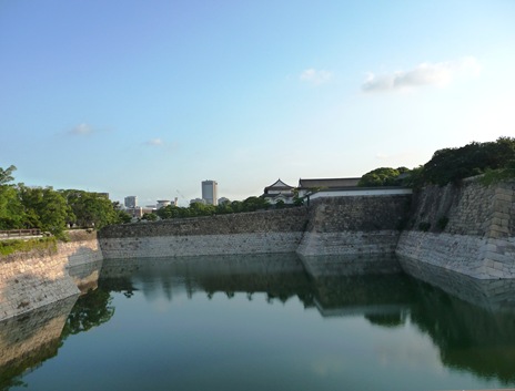 fosso e muralha - castelo osaka