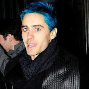 For the love of: Blue Hair. (jared leto blue hair color)