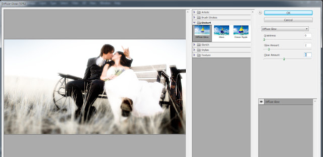 Manipulasi Photoshop Membuat Efek Foto Prewedding Agar lebih Glamour