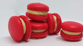 Macaron ganache citron