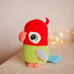 Loro amigurumi