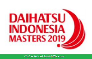 Indonesia Masters 2019 live streaming