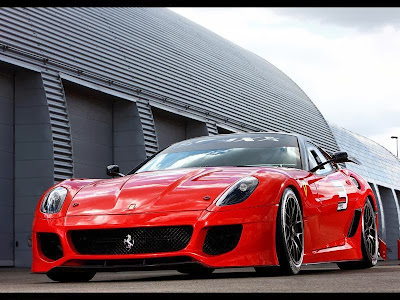 Ferrari 599XX model year 2010 from the interior 