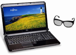 Fujitsu LifeBook AH572 3D notebook images