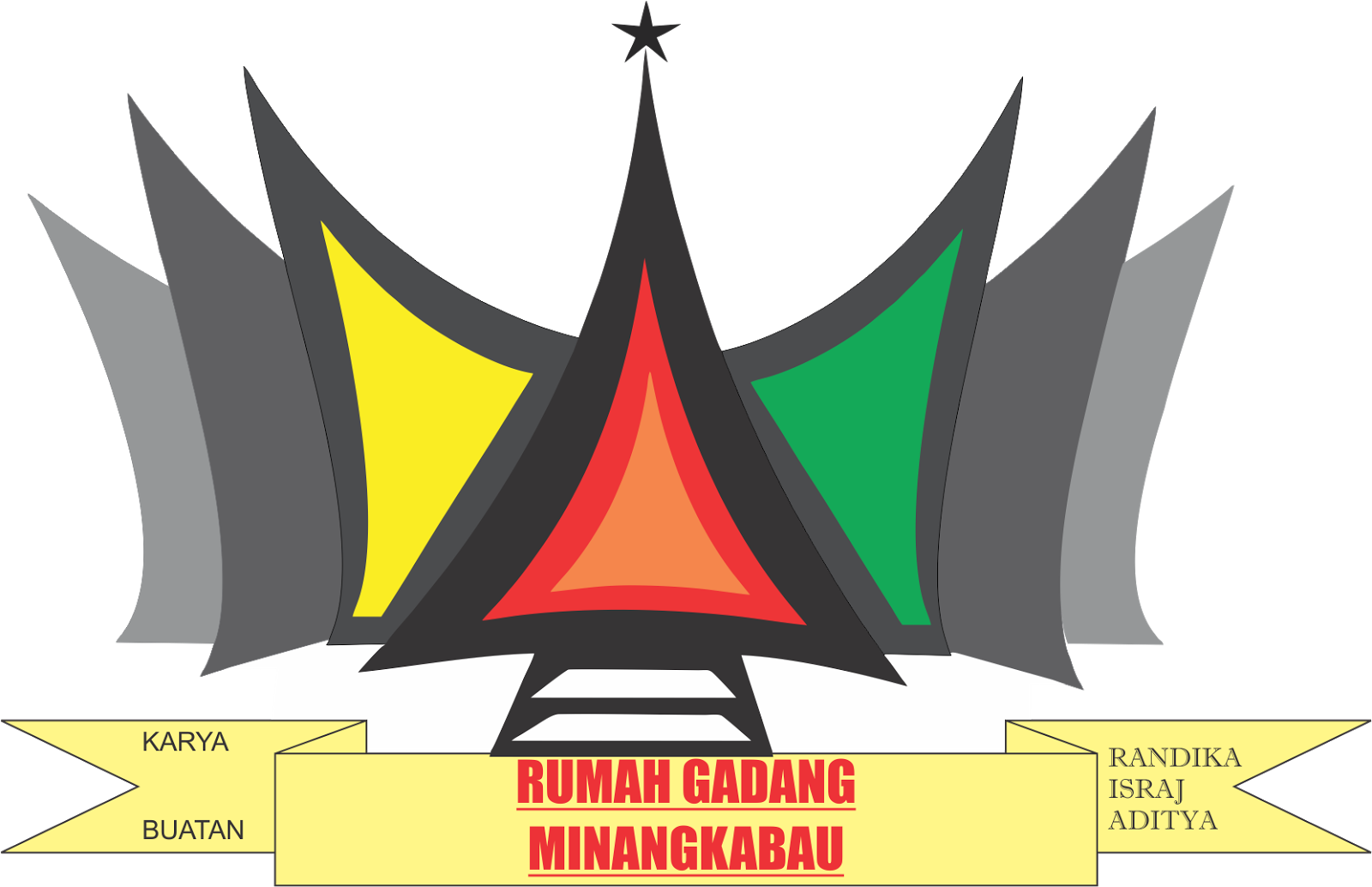 12 Gambar Logo Atap Rumah  Gadang Terkini Lingkar PNG