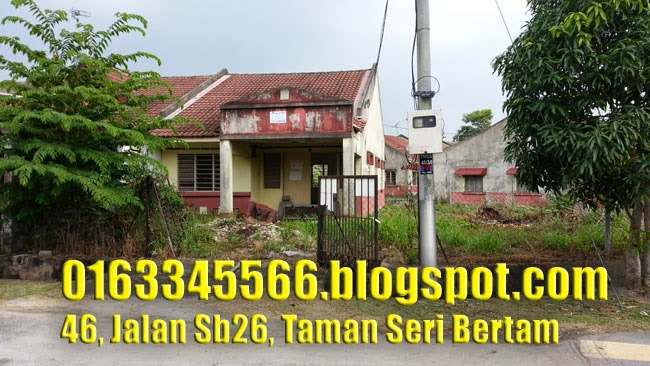 Rumah Lelong Melaka & Property Sale: 46, JLN SB 26, TMN 