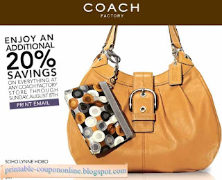 Free Printable Coach Coupons