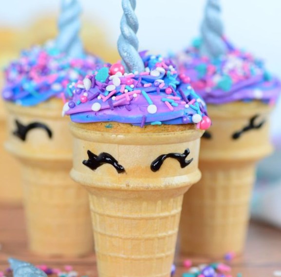 Unicorn Cupcakes #dessert #cake