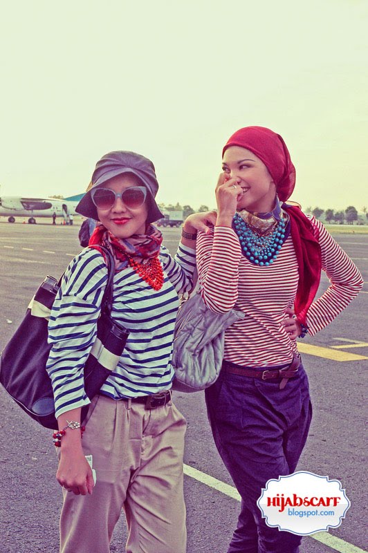 Nautical Stripes (Part III) - Hijab Scarf