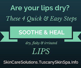soothe heal calm and hydrate the dry skin on your lips