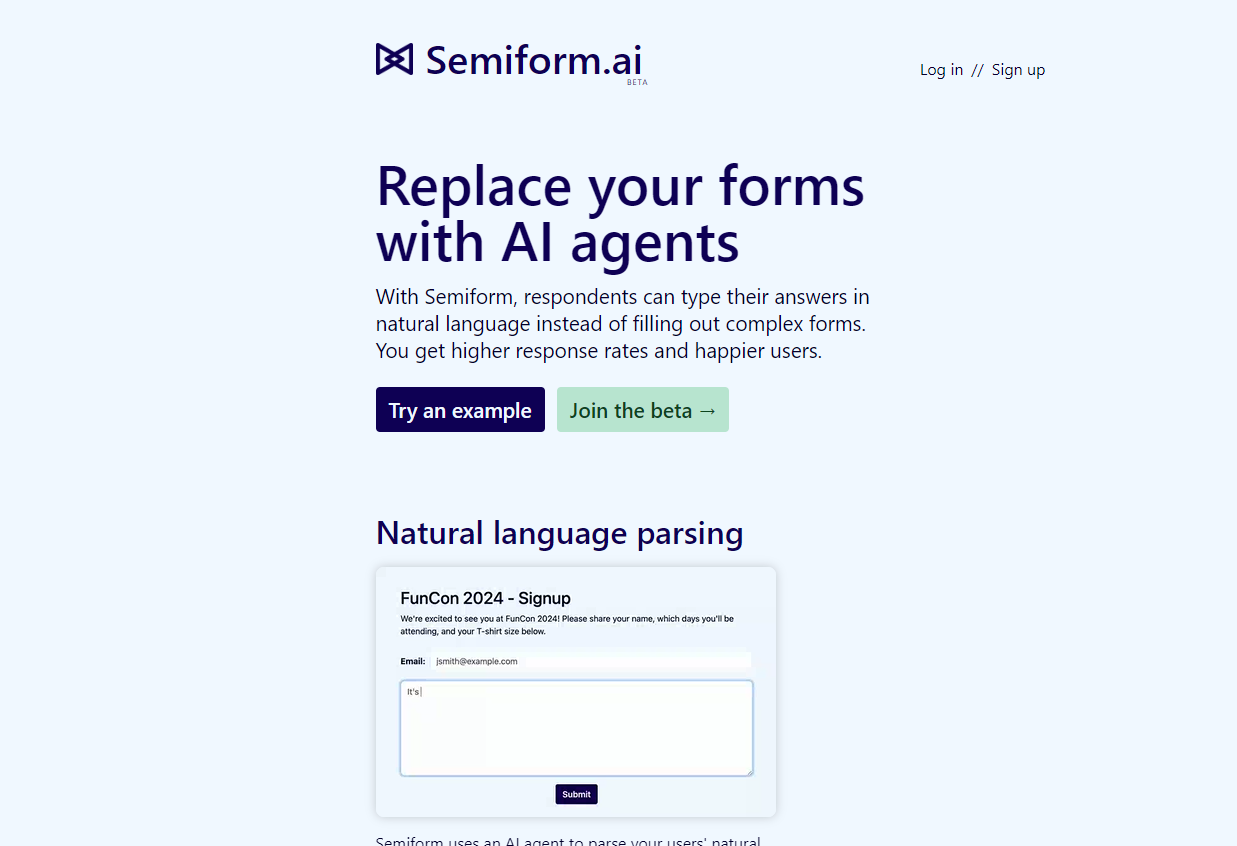 Semiform.ai - New AI Bot for Customer Support