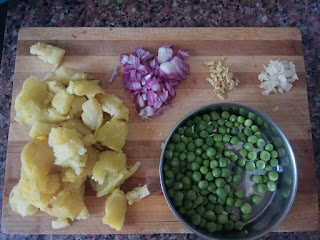 ingredients for samosa