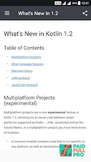Kotlin Programming Reference Manual Guide AdFree APK