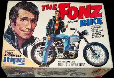 classic motorcycles and the fonz