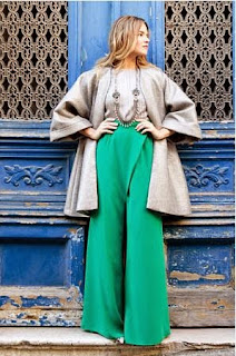 PANTALÓN PALAZZO de  David Christian. Tendencias de Boda Magacine.