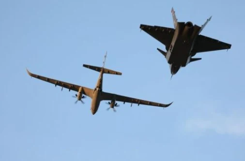 The Kizilelma And Akinci Drone Flying Together For The First Time In Turkish Skies