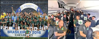A Charter Plane Carrying 81 Passengers: Brazilian Soccer Team Crashed