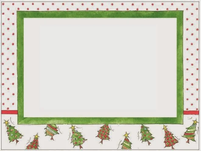 Free Printable Frames for Christmas.