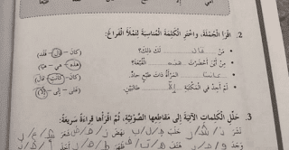حلول الوحدة الأولى كتاب النشاط لغة عربية صف سادس فصل أول 2024