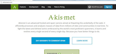 bagaimana mencegah komentar spam di blog wordpress blogspot