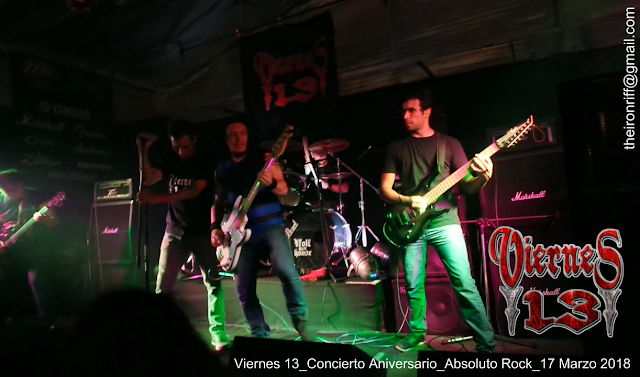 20 Años de Heavy Metal en Paraguay - Viernes 13 Concierto Aniversario 2018 - https://www.facebook.com/OfficialViernes13
