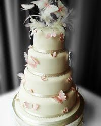 butterfly wedding cakes