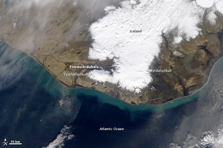 iceland volcanoes 2010. iceland volcano 2010. the 2010
