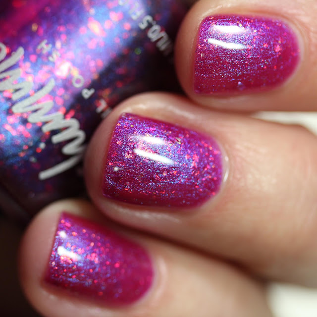 KBShimmer Foreseeable Fuchsia swatch