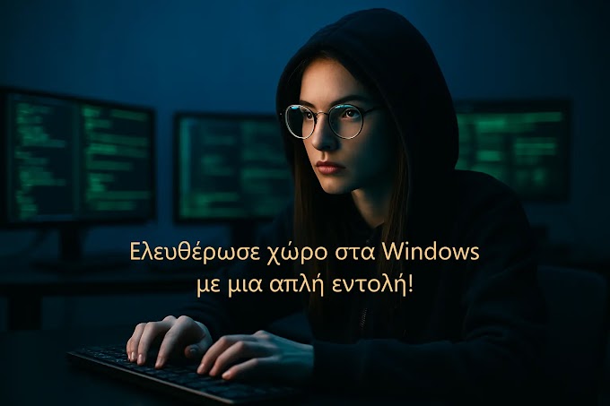 Ελευθέρωσε χώρο στα Windows με μια απλή εντολή! 