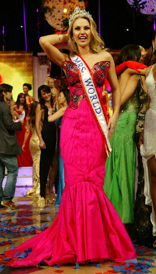 Natayla Shmarenkova is Mrs World 2008 Winner