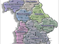 Bayern Karte Deutschlandkarte blog: bayern karte region bild