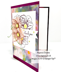 Nigezza Creates, Stampin' Up! Floral Essence Alternative To On Stage Make & Take