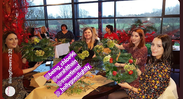 Wreath Making with Living Flowers at The Waterside Hotel