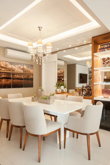 estilo da sala de jantar
