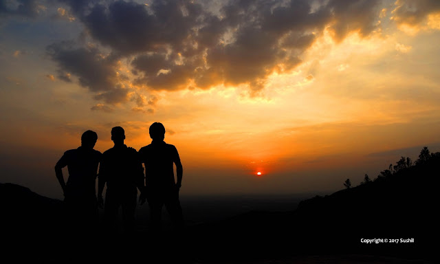 Beautiful Sunrise of Nandi Hills, Bangalore