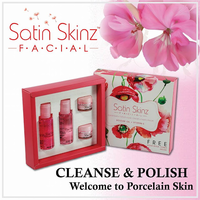 Satin Skinz Premium / Satin Skinz White Booster / Satin Skinz Facial Skincare / Satin Skinz Acne Serum & Cream Murah