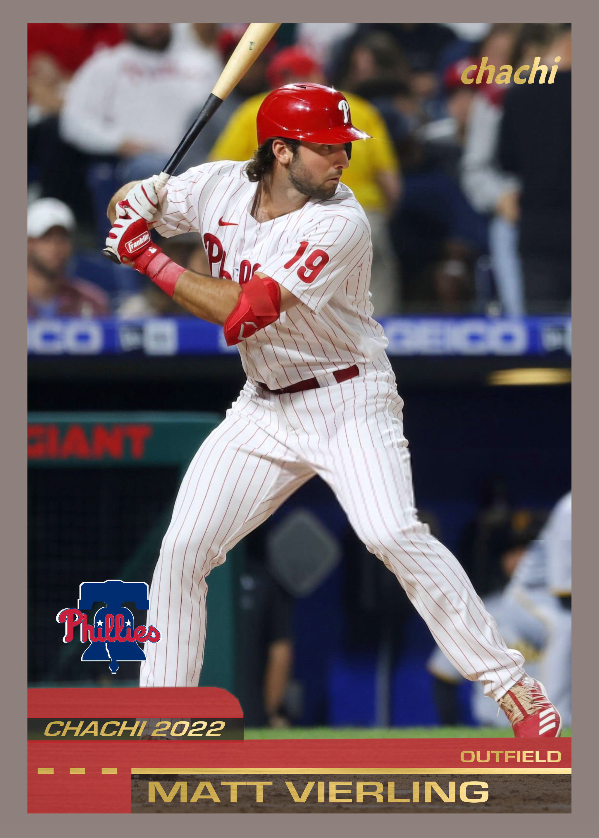 The Phillies Room: 2022 Chachi #9 Matt Vierling