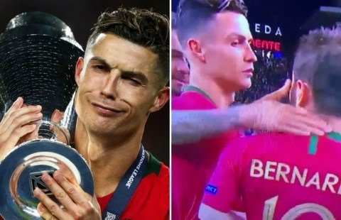 Not the Best? Ronaldo Shows His Displeasure