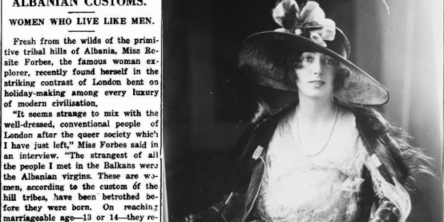 The British explorer Rosita Forbes on the paper of November 19, 1929