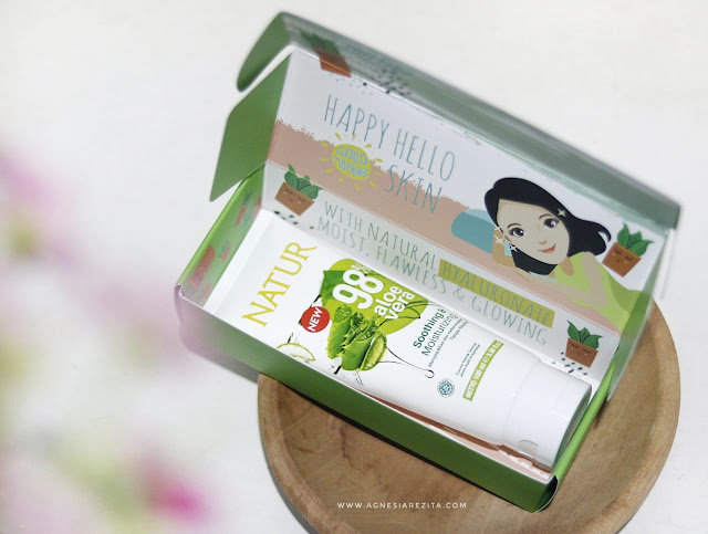 [Review] Natur Sleeping Mask 98% Aloe Vera Gel - Soothing & Moisturizing