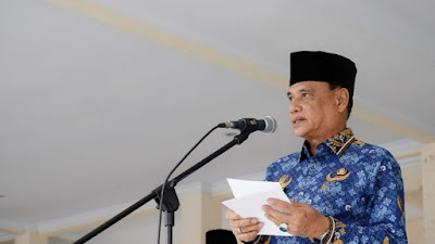  Wagub Pimpin Upacara Gabugan ASN Lingkup Pemprov.  Sulteng Tahun 2024.